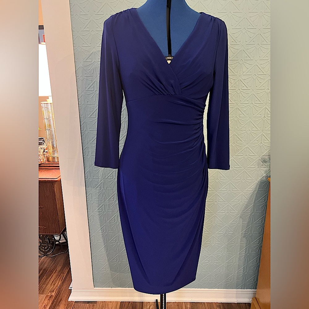 Lauren Ralph Lauren royal blue dress